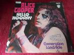 Alice Cooper - Hello Hooray / Generation Landslide, Gebruikt, 7 inch, Single, Ophalen of Verzenden