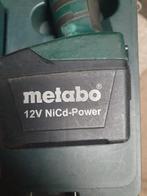 Metabo accu boormachine 12v, Ophalen of Verzenden, Gebruikt