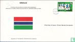 WK voetbal 1982 Spanje - Gambia, Postzegels en Munten, Postzegels | Eerstedagenveloppen, Onbeschreven, Ophalen of Verzenden, Europa