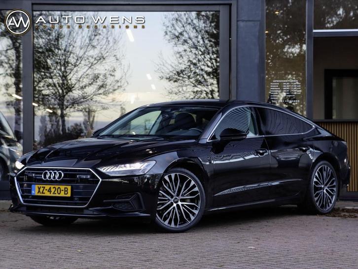 Audi A7 Sportback 55 TFSI Quattro 20'' Leder Luchtvering Pan, Auto's, Audi, Bedrijf, Te koop, A7, 4x4, ABS, Achteruitrijcamera
