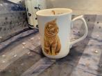Duchess Cat Mug by Francine Van, bone China England, Huis en Inrichting, Ophalen of Verzenden, Porselein, Overige stijlen