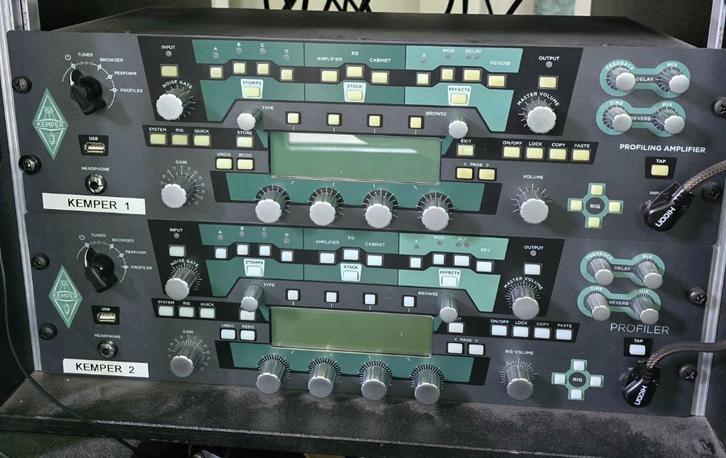 2x Kemper "power" rack (600 W) met Kemper remote, Muziek en Instrumenten, Versterkers | Bas en Gitaar, Gebruikt, Gitaar, 100 watt of meer
