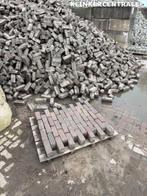 190m2 brons bruin gebakken klinkers dikformaat straatstenen, Bij dit gebruikte product niet te achterhalen, Gebruikt, Keramiek