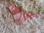Roze Kanten String - Nieuw - Maat S, Verzenden, Roze, String