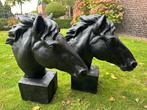 Paardenkoppen, Tuin en Terras, Tuinbeelden, Ophalen, Nieuw, Overige materialen, Dierenbeeld