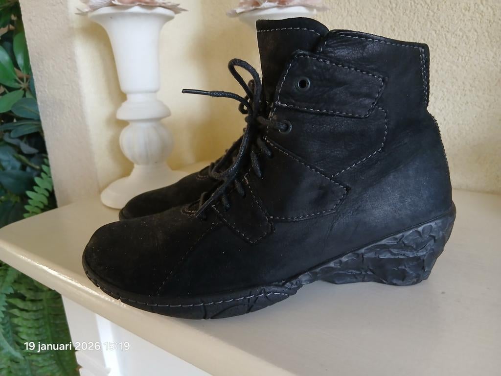 Wolky maat 38  ,als nieuw !!, Wolky, Zwart, Lage of Enkellaarzen, Ophalen of Verzenden