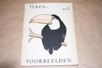 Tekenvoorbeelden Map 2 - Uitg. Ten Brink - Ca 1950, Ophalen of Verzenden, Gelezen, Schilder- en Tekenkunst