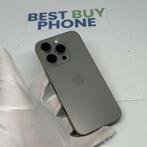 iPhone 15 Pro 128GB naturel /ongebruikt + 12 maanden garanti, 128 GB, Apple, Zonder simlock, Grijs