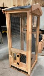 Nieuwe volliere van douglas hout, Dieren en Toebehoren, Ophalen of Verzenden, Nieuw, Hout, Volière