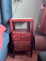 Antiek vintage nachtkastjes Art Deco Louis XVI stijl, Ophalen, Gebruikt, Minder dan 45 cm, 70 cm of meer