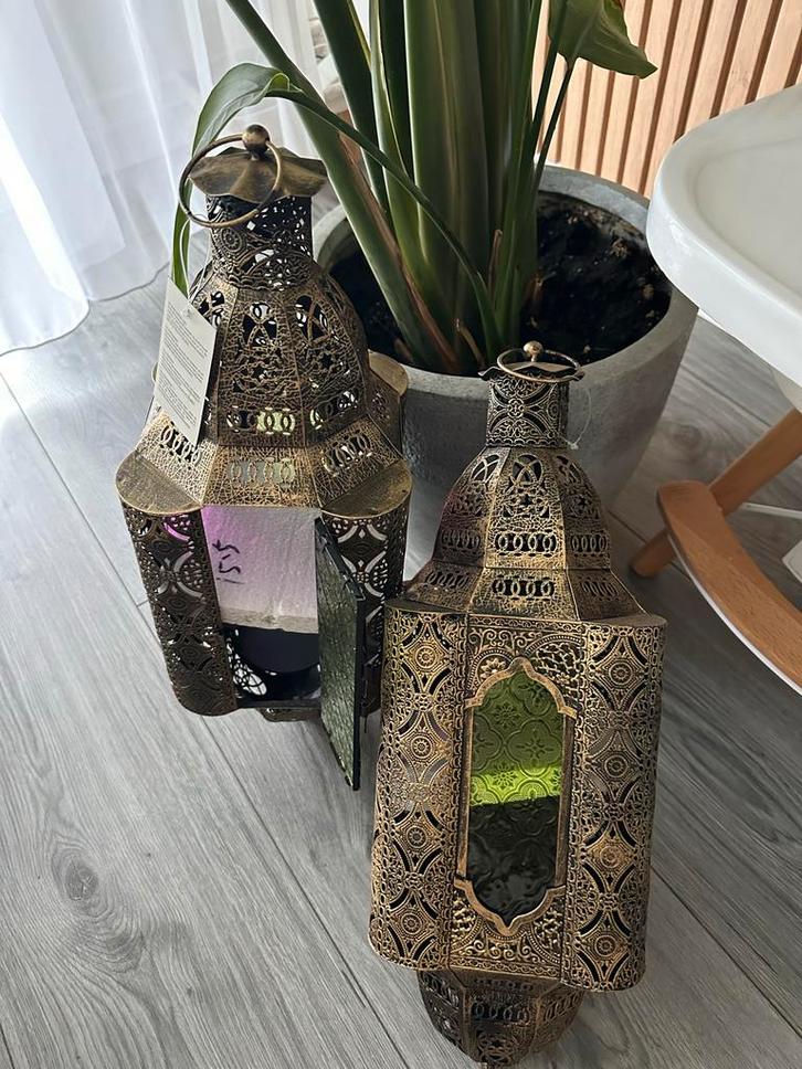 Oosterse Lantaarn Hangers - Sfeervol & Decoratief, Huis en Inrichting, Woonaccessoires | Kandelaars en Kaarsen, Nieuw, Kandelaar