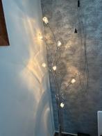 Mooie staande chrome lamp halogeen licht 170 hoog, Huis en Inrichting, Lampen | Vloerlampen, Overige materialen, Modern, 150 tot 200 cm
