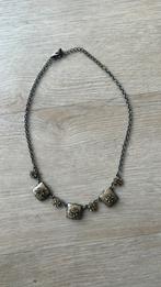 Vintage ketting met strass, Sieraden, Tassen en Uiterlijk, Kettingen, Overige materialen, Ophalen of Verzenden, Zo goed als nieuw