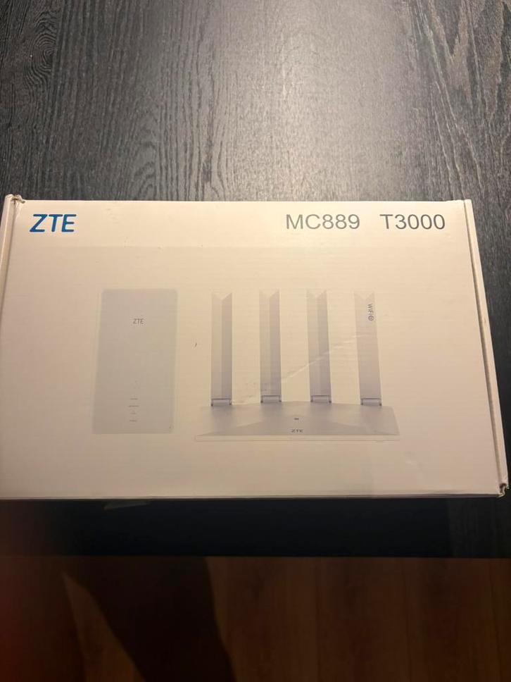 Zte mc889 t3000 outdoor wifi 5g router, Computers en Software, Routers en Modems, Nieuw, Router met modem, Ophalen of Verzenden