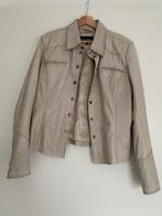 Leren jas Transmission zgan, Transmission, Beige, Maat 46/48 (XL) of groter, Ophalen of Verzenden