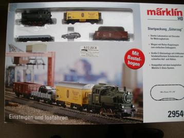 Marklin Ho Dig. startset no 29540 met Stoomlok+Div.wagons. beschikbaar voor biedingen