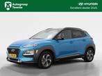 Hyundai Kona 1.6 GDI HEV Fashion | Carplay | Stoelverwarming, 12 maanden, Met garantie (alle), Blauw, Leder en Stof