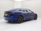 Tesla Model 3 Performance AWD 486pk 75 kWh [ AUTOPILOT+530KM, Auto's, Tesla, 27 €/maand, Zwart, Blauw, Origineel Nederlands