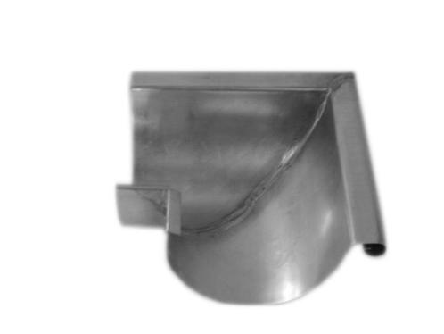 Zinken Hoekstuk voor een Dakgoot (Mastgoot) M37, Doe-het-zelf en Verbouw, Buizen en Afvoer, Nieuw, Dakgoot, Zink, Minder dan 2 meter