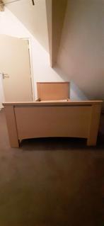 Houten Bed  in  Prima staat !, Ophalen, 90 cm, Eenpersoons, Bruin