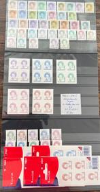 Koningin Beatrix in zwart en inversie met a,b,c nummers, Postzegels en Munten, Postzegels | Nederland, Verzenden, Na 1940, Postfris