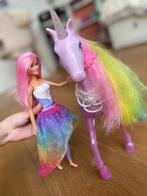 Barbie Dreamtopia met unicorn, Kinderen en Baby's, Speelgoed | Poppen, Gebruikt, Ophalen of Verzenden, Barbie
