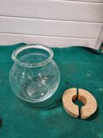 pot met kurk deksel rond glas, Ophalen of Verzenden, 'T Olde Gre-j, Info@toldegrej.nl, Endepoelstraat 20f Didam