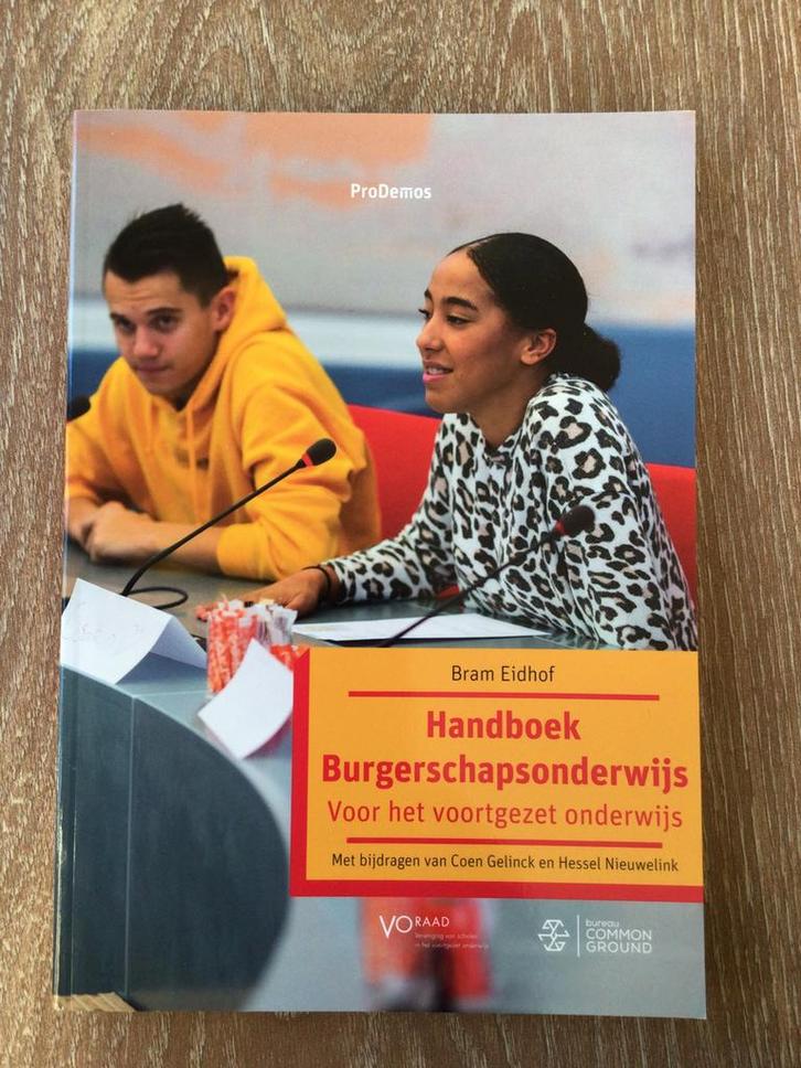 9789064735349 - Handboek Burgerschapsonderwijs VO, Boeken, Studieboeken en Cursussen, Zo goed als nieuw, HBO, Beta, Ophalen of Verzenden