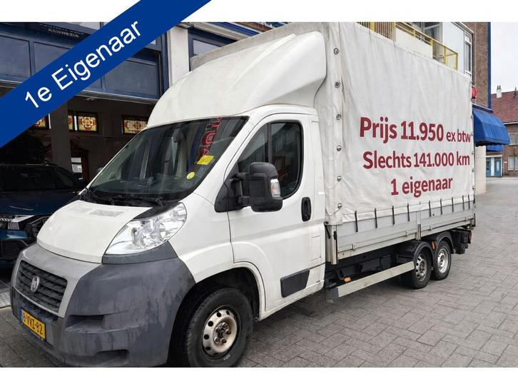 Fiat Ducato 40 2.3 MultiJet LH1 DC 1 EIGENAAR/LAADKLEP, Auto's, Bestelauto's, Bedrijf, Te koop, ABS, Alarm, Centrale vergrendeling