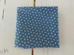 Mooie themastof/quiltstof - klosje/klosje garen - blauw/roze, Ophalen of Verzenden, Nieuw, Blauw, Katoen
