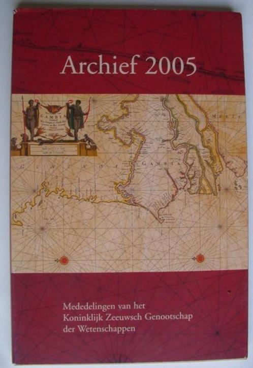 Archief mededelingen van het Koninklijk Zeeuwsch Genootschap, Boeken, Streekboeken en Streekromans, Gelezen, Zeeland, Ophalen of Verzenden