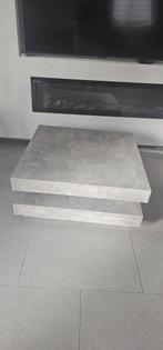 Betonlook Salontafel - Strak Design, Huis en Inrichting, Tafels | Salontafels, Ophalen, Overige materialen, 50 tot 100 cm, Vierkant