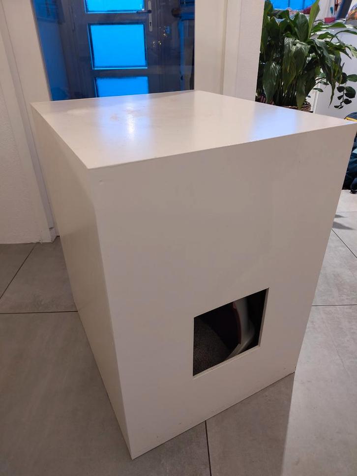 Kattenbak kast, Dieren en Toebehoren, Kattenbakken, Gebruikt, Gesloten, Ophalen