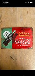 Coca-Cola Wandbord Vintage Stijl, Ophalen of Verzenden