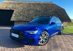 Audi A6 TFSI-e Plug in Hybrid 2 x S-Line Pano/RS int/HuD B&O, Automaat, 4 cilinders, Blauw, Leder