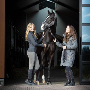 Harry's Horse Halsterset Jochberg, Zwart, Navy, Cob en Full