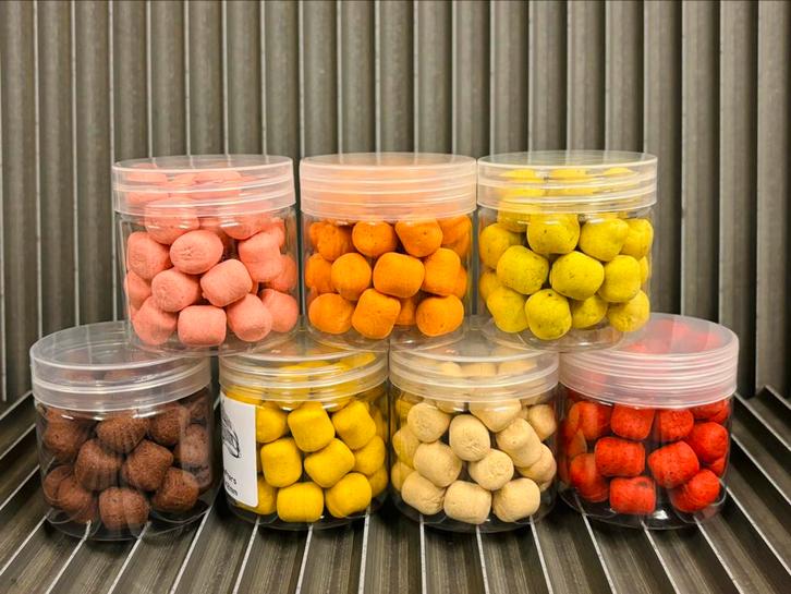 Wafters dumbell 14x12mm kleine potjes, Watersport en Boten, Hengelsport | Karpervissen, Nieuw, Overige typen, Ophalen of Verzenden