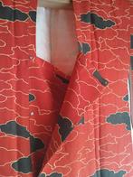 Traditionele Japanse Kimono michiyuki jas red cloud, Ophalen of Verzenden