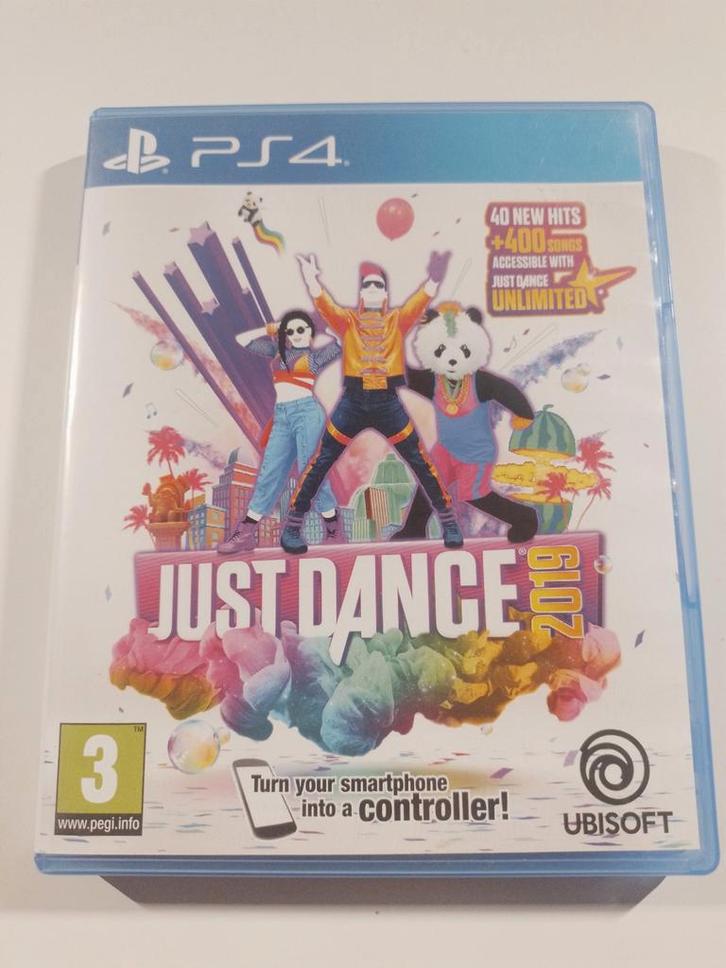 Just Dance 2019 - PlayStation 4, Spelcomputers en Games, Spelcomputers | Sony PlayStation 4, Zo goed als nieuw, Original, Zonder controller