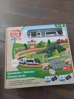 Nieuw. Houten speel trein. Playtive junior. 80delig., Ophalen of Verzenden, Nieuw