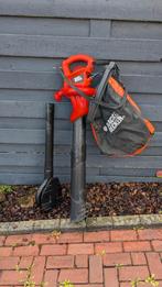 Black & Decker B&D bladblazer (zuigen en blazen), Ophalen, Gebruikt, Ruggedragen, Black & Decker