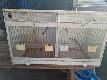 Dubbele broedkooi met lade  beschikbaar voor biedingen