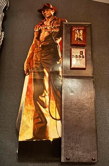 Indiana Jones standee promotiemateriaal voor DVD box beschikbaar voor biedingen