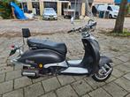 AGM Retro Extra Scooter mat zwart/grijs, Fietsen en Brommers, Snorfietsen en Snorscooters, Ophalen, Gebruikt, Benzine, Overige merken