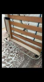 Opklap bed + matras, 190 cm of minder, Beige, 90 cm, Eenpersoons