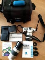 Minolta Dynax 505si Super SLR. Set met body, 2 zoomlenzen, f, Ophalen of Verzenden, Zo goed als nieuw, Spiegelreflex, Minolta