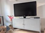 Ikea PS Metalen TV-meubel / Kast - Industrieel/locker/grijs, 100 tot 150 cm, Ophalen of Verzenden, Zo goed als nieuw, Metaal