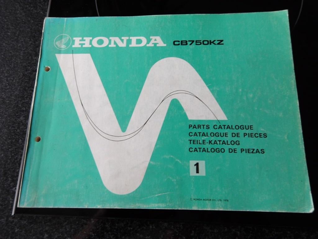 Origineel Werkplaatshandboek Honda CB750 KZ, Verzenden, Honda