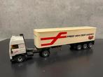 Siku Volvo Globetrotter oplegger Fred van der Werf, Ophalen of Verzenden, Zo goed als nieuw, Bus of Vrachtwagen