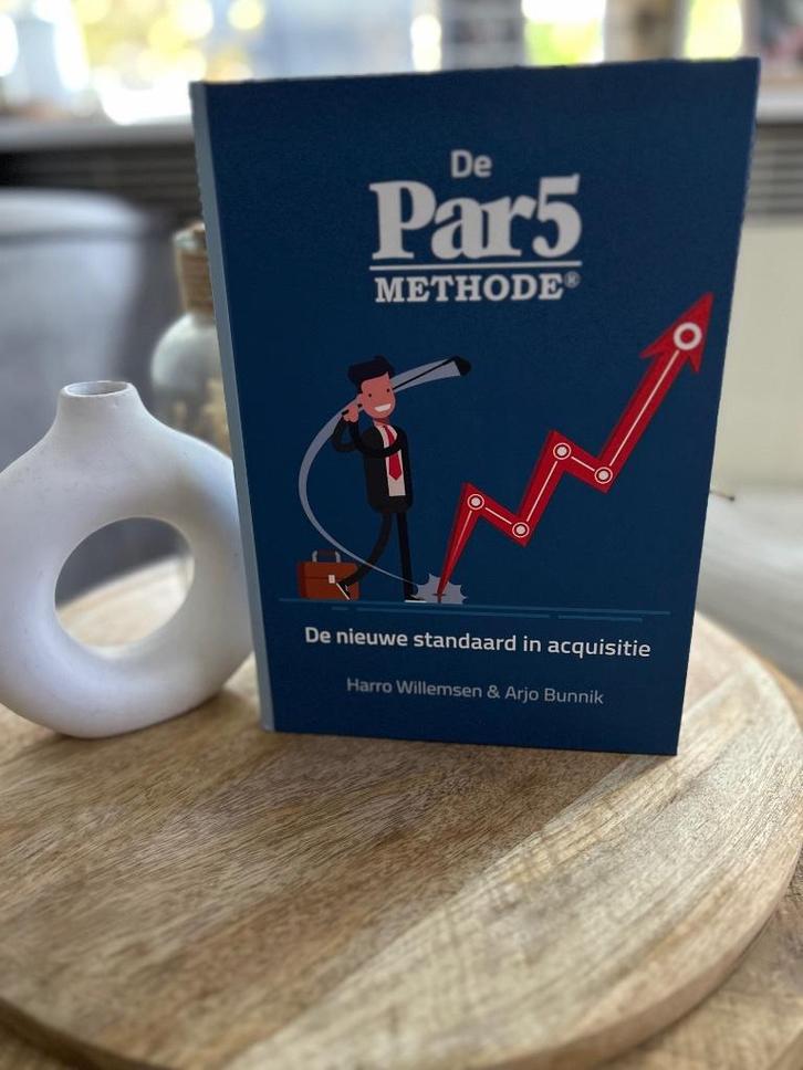 Boek: De Par5 methode, nieuwe standaard in acquisitie, Boeken, Economie, Management en Marketing, Zo goed als nieuw, Management